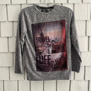 ZARA Boy’s Long Sleeve T-Shirt Size 11/12